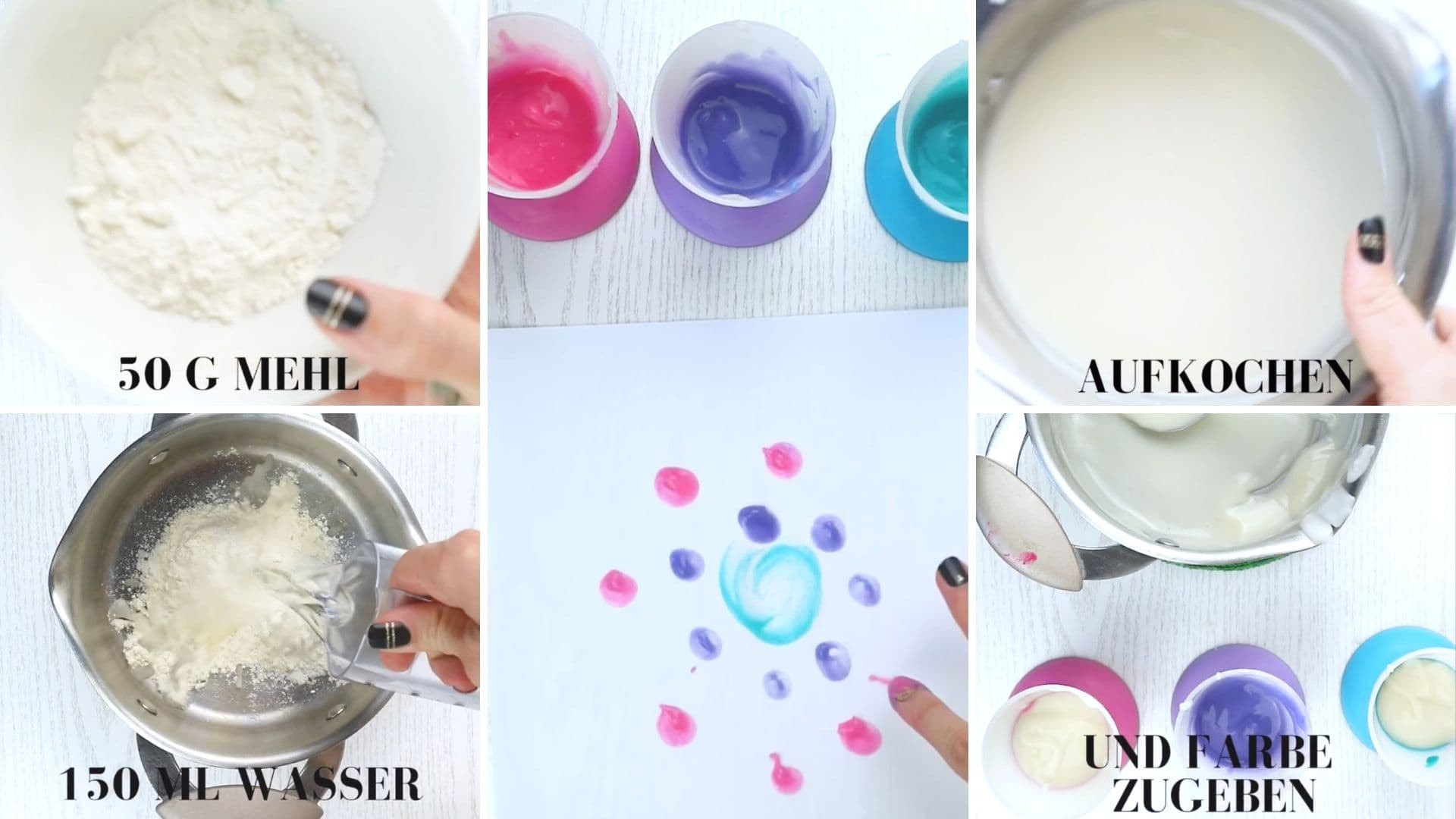 fingerfarbe baby rezept