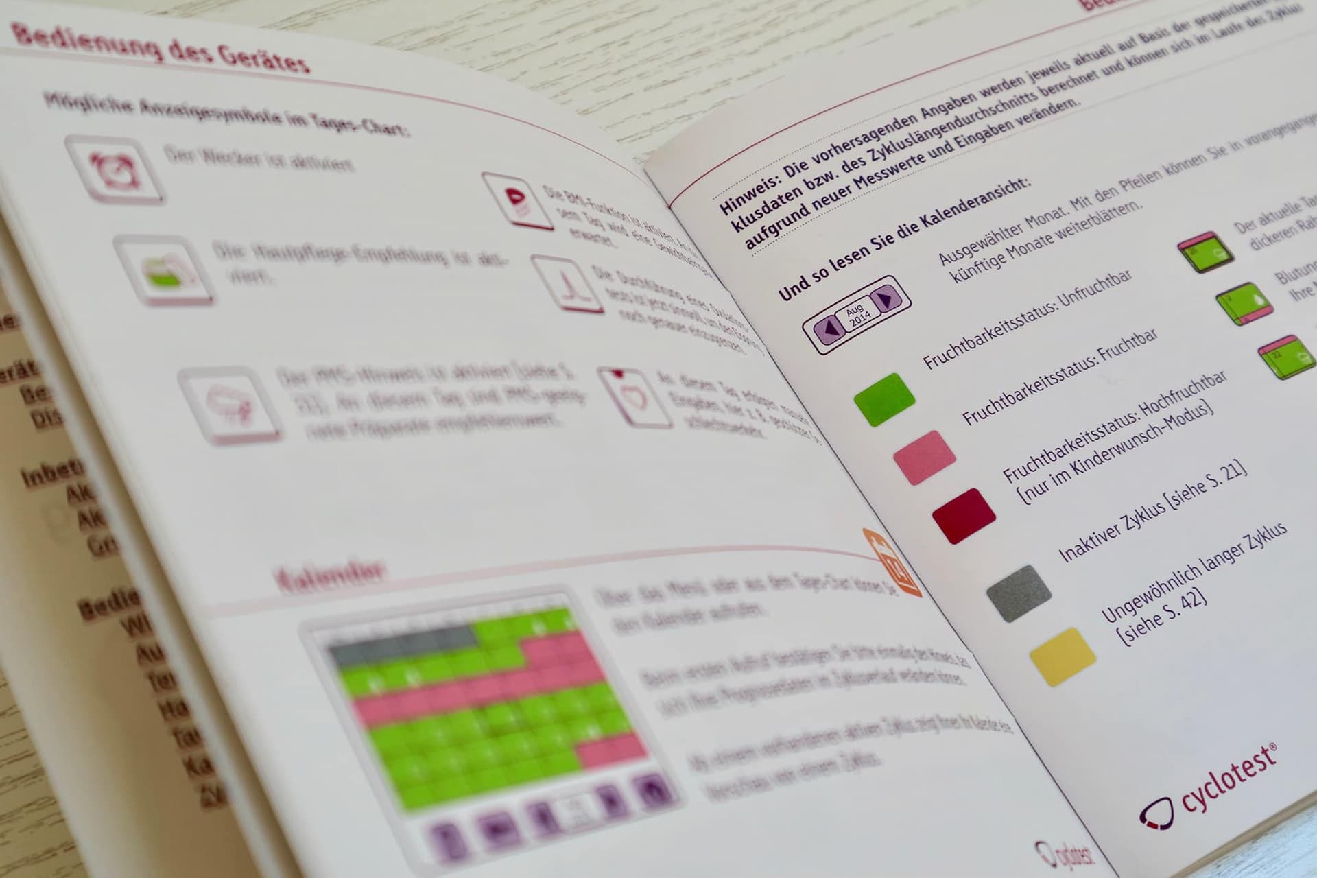 Cyclotest myWay Bedienunganleitung