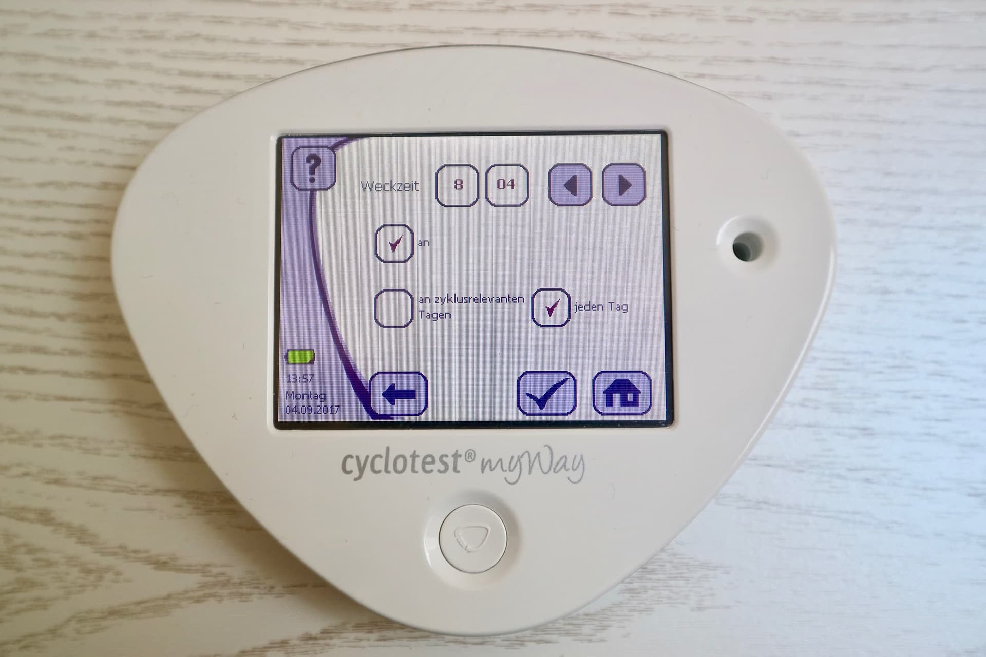 cyclotest myWay Wecker