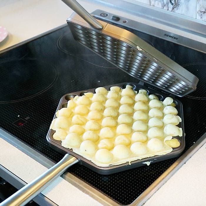 Egg-Waffle-Eisen Fortschritt prüfen