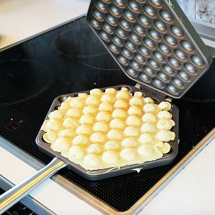 Fertige Egg-Waffle