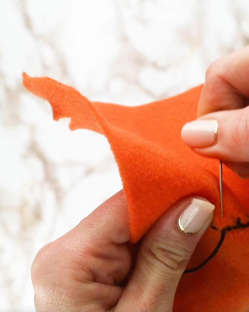 Fahrradtasche Nähanleitung Wimpern sticken