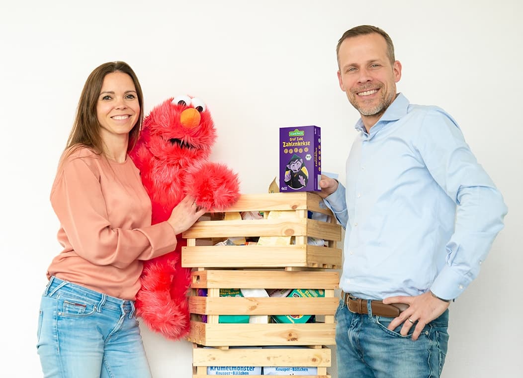Kirsten und Leif von Sesamstrasse Bio