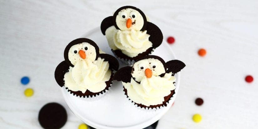 Pinguin-Oreo-Cupcakes: Das schokoladige Rezept für Kinder