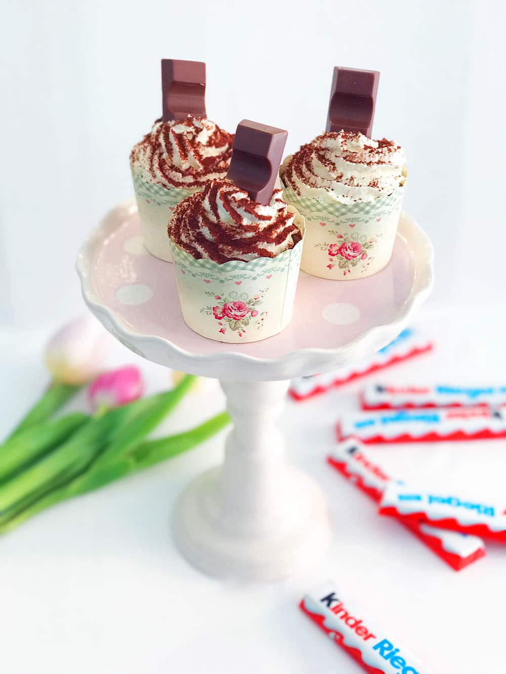 Kinderriegel Cupcakes Rezept