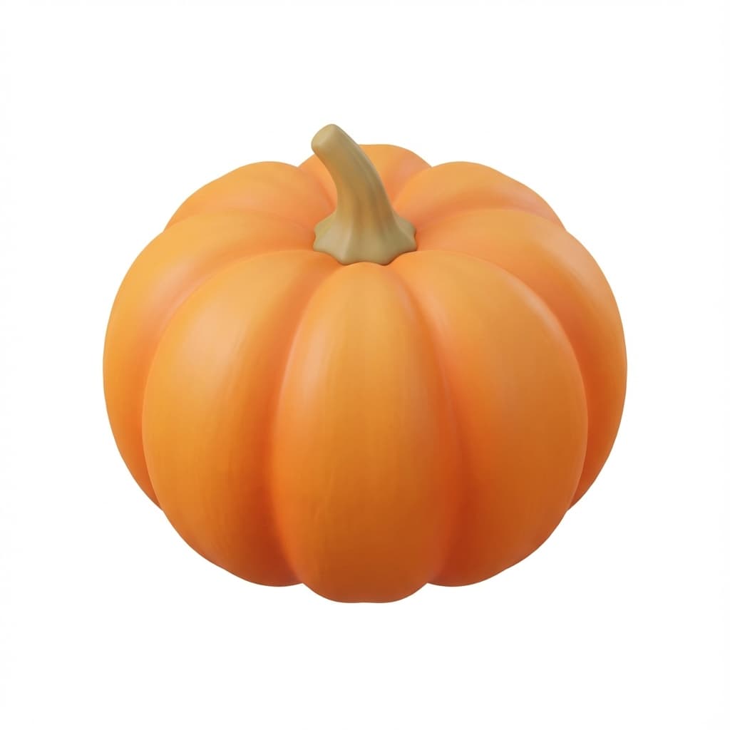 So groß wie ein Kürbis