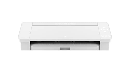 Silhouette America SILH-CAMEO-4-WHT-5T Silhouette Cameo 4 Schneideplotter, Weiß, 30,5 cm Schneidebreite