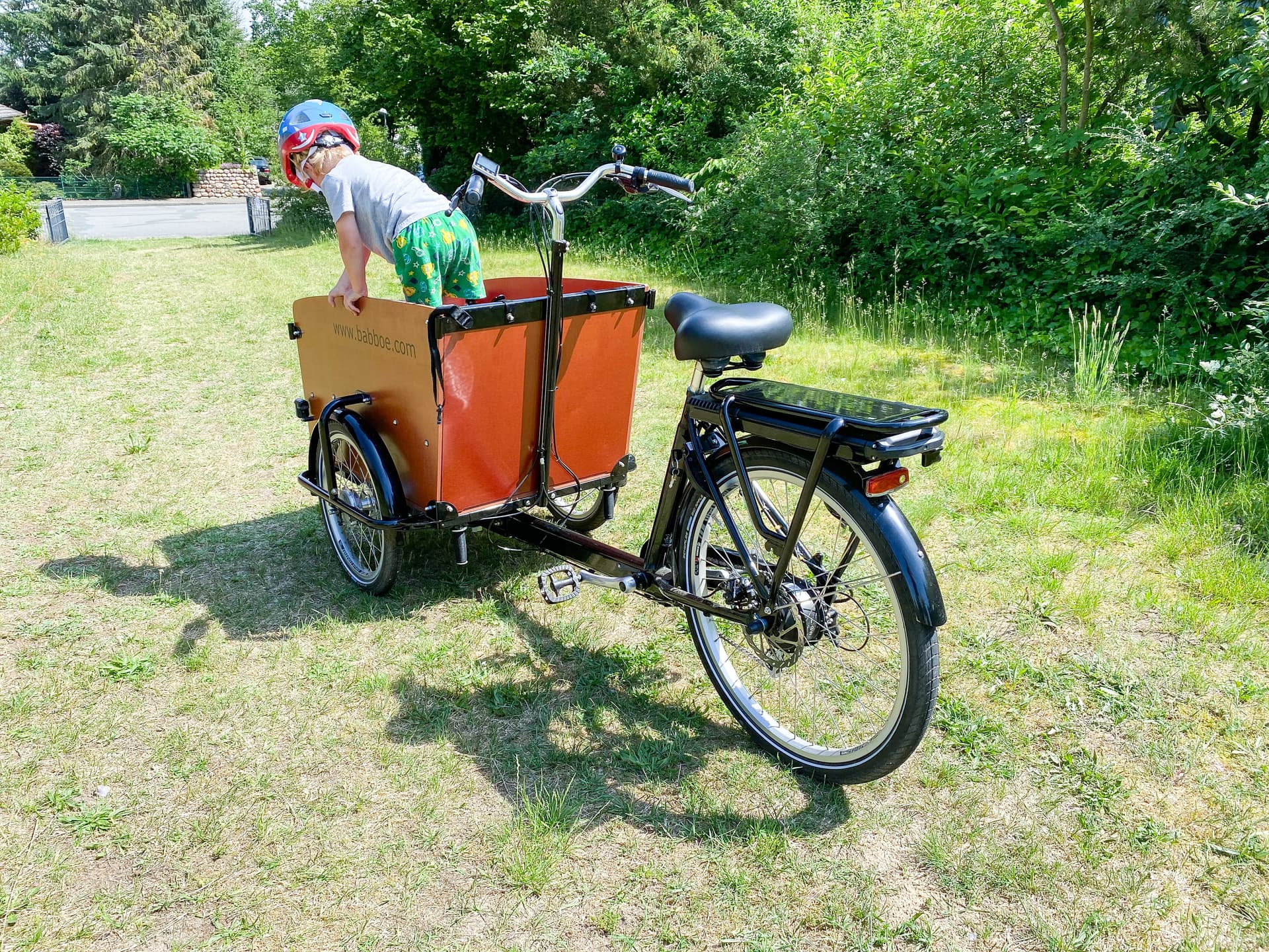 babboe big-e hinsetzen