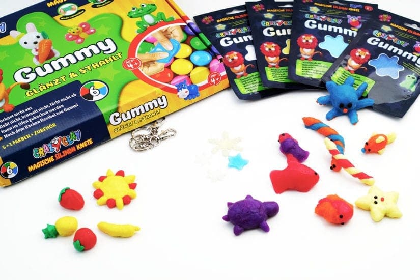 CrazyClay Gummy Knete: Die perfekte Fimo-Alternative