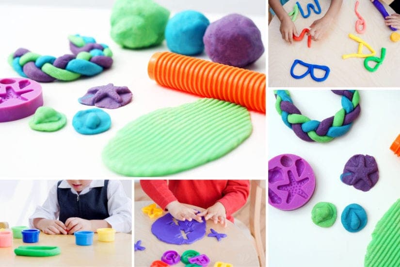 Knete für Kleinkinder selber machen: 3 einfache Rezepte