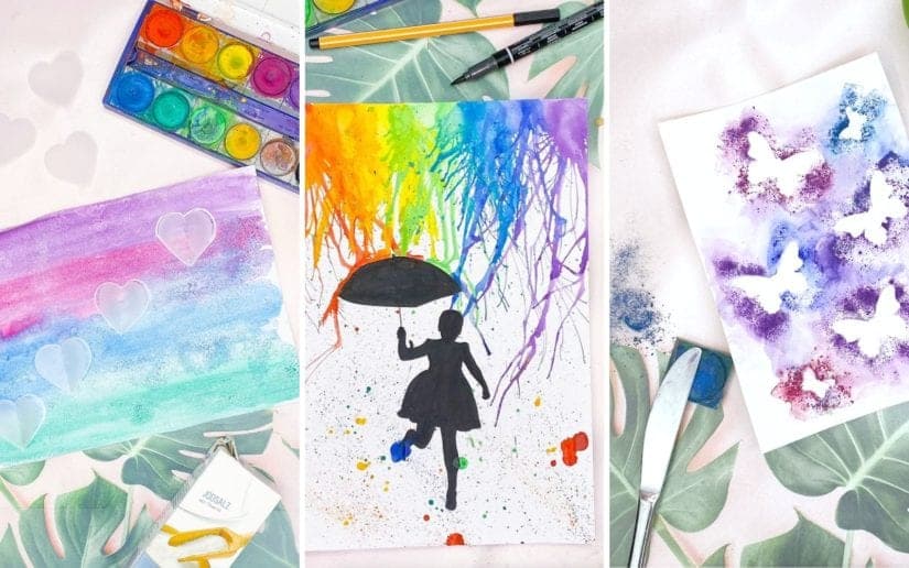 Malen mit Tusche: Kreative Wasserfarben-Ideen für Kinder