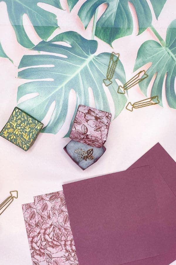 Origami Schachtel falten mit Kindern