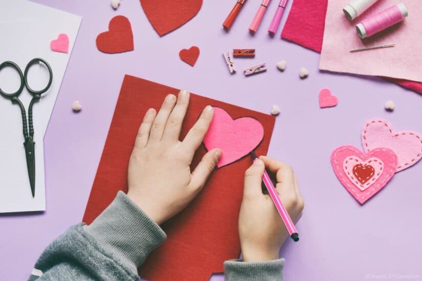 Für den Valentinstag basteln - Ideen für herzige DIYs