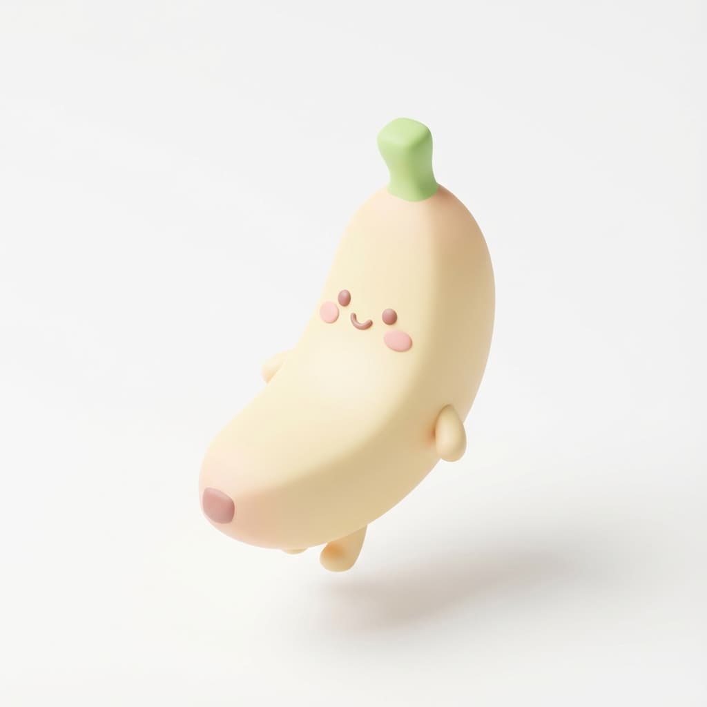 So groß wie ein Banane