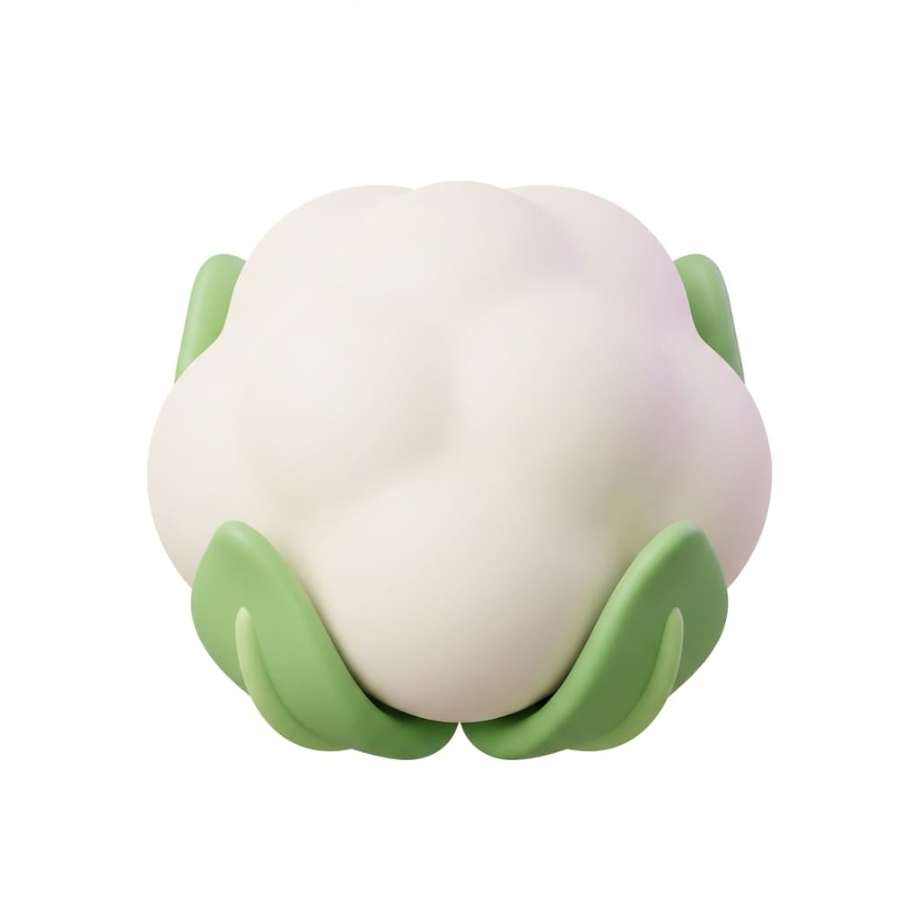 So groß wie ein Blumenkohl