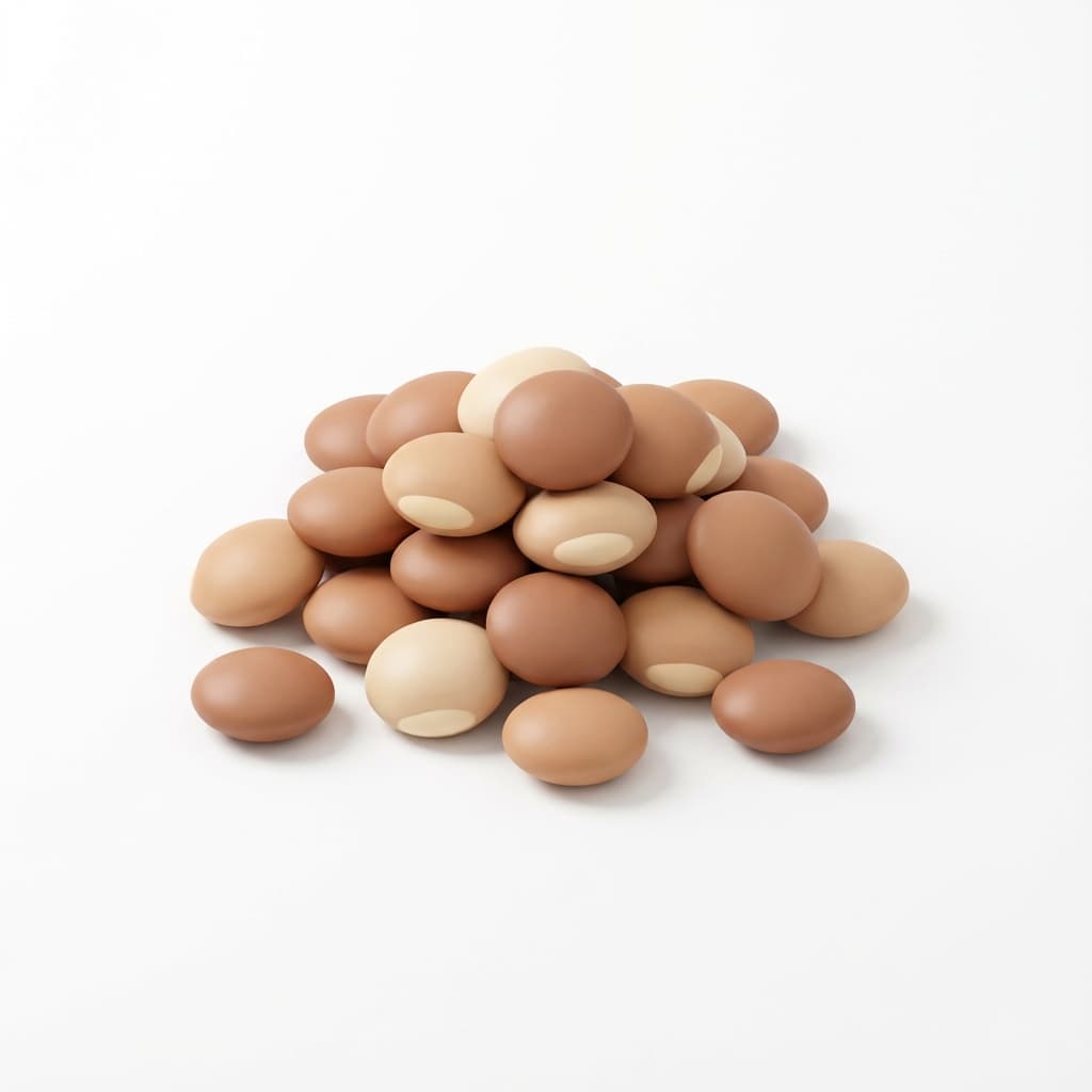 So groß wie ein Linse