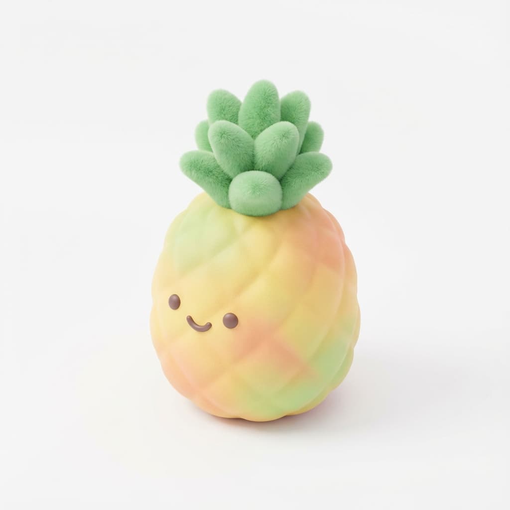 So groß wie eine Ananas