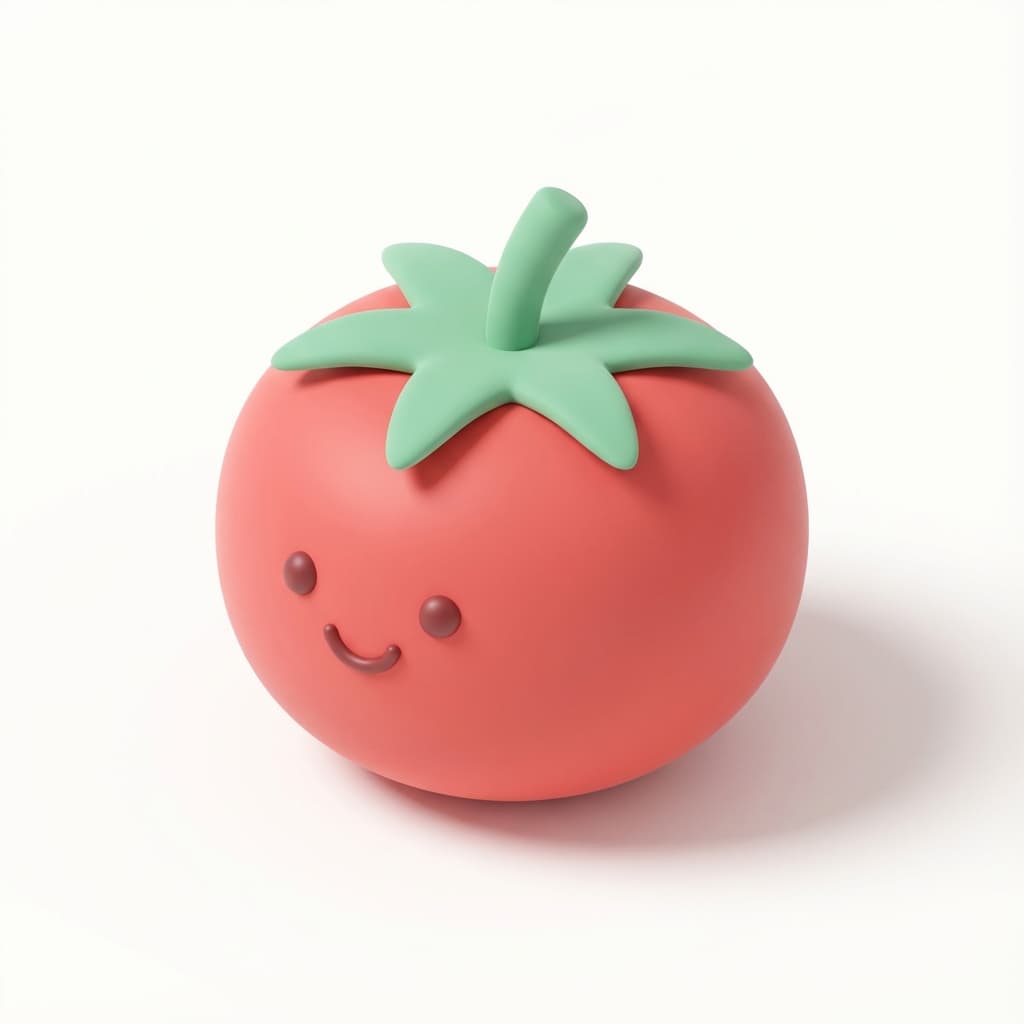 So groß wie ein Tomate