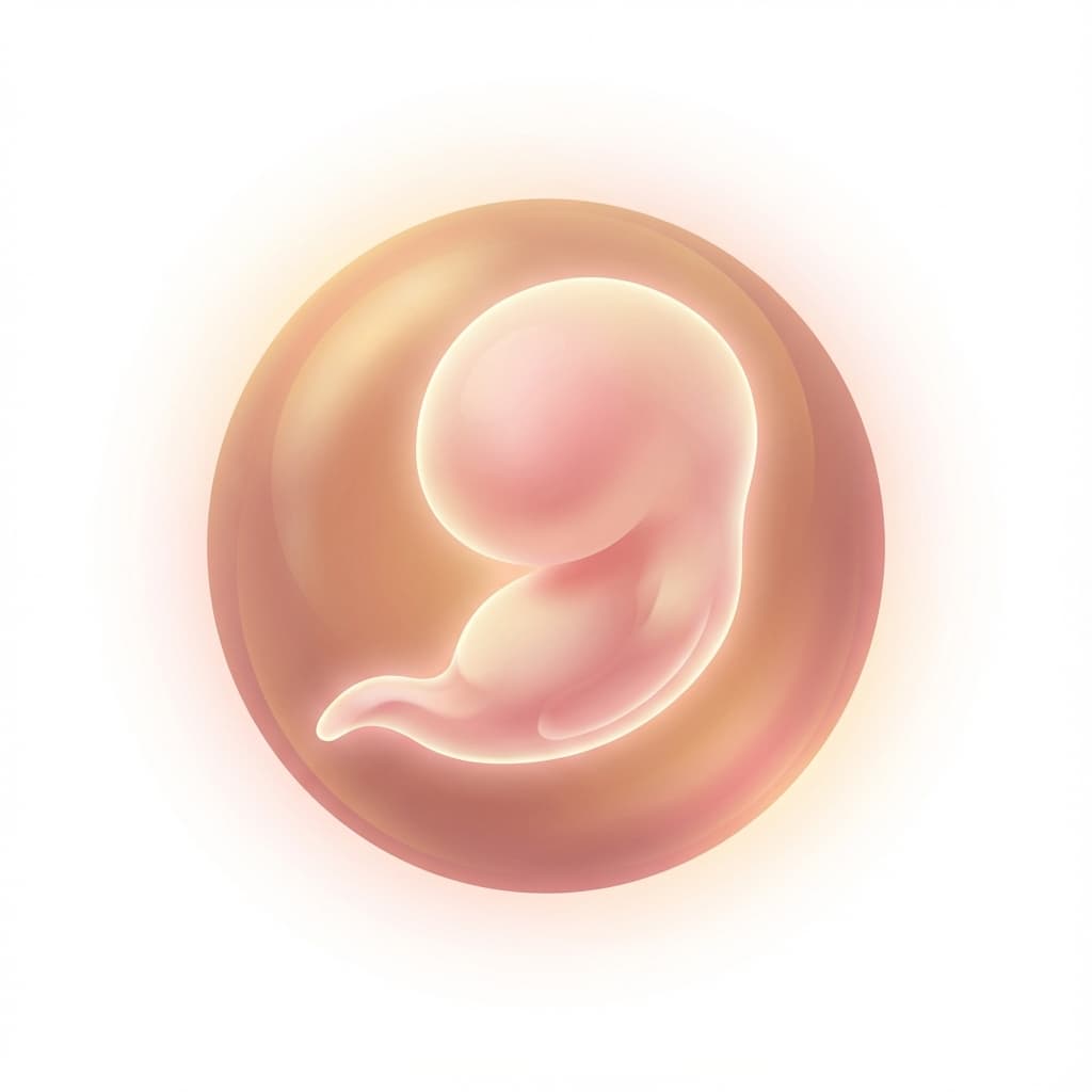 Baby Entwicklung im Stadium Embryo