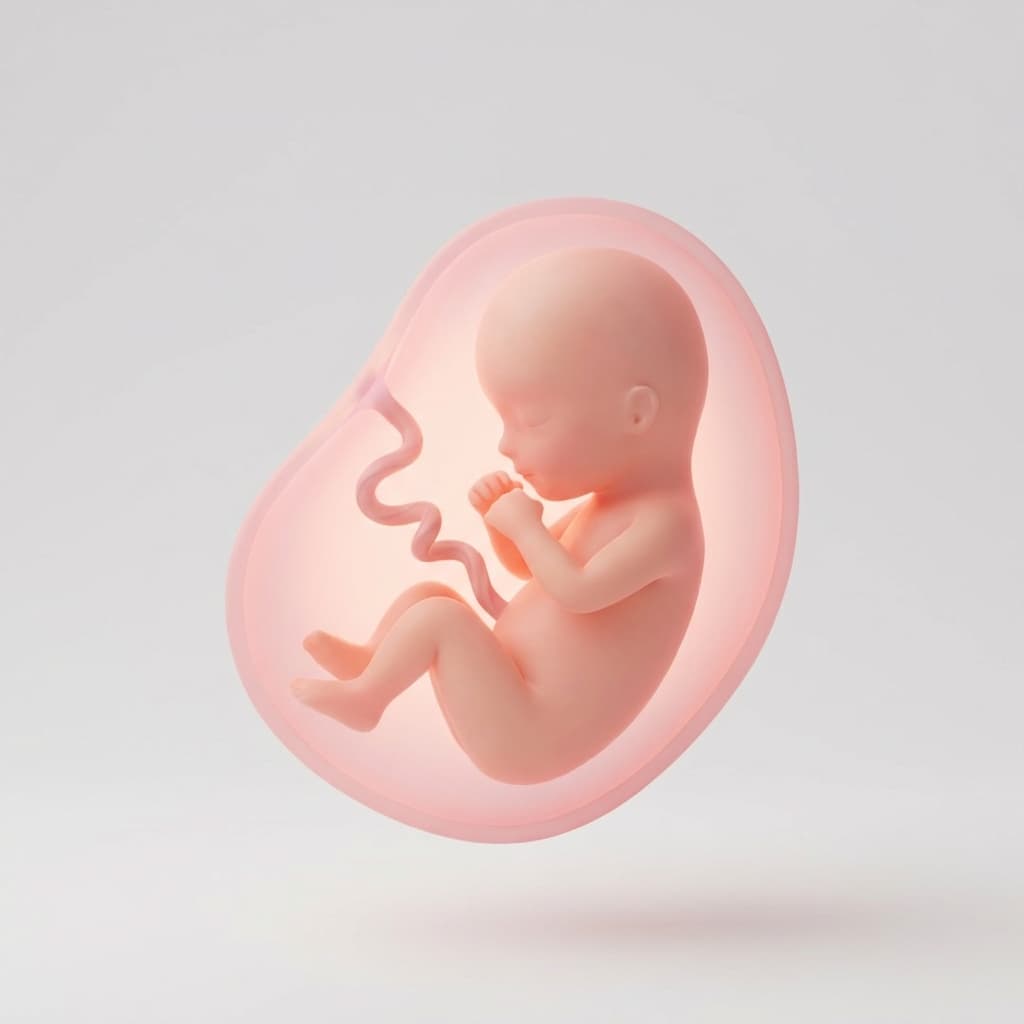 Baby Entwicklung im Stadium Fötus