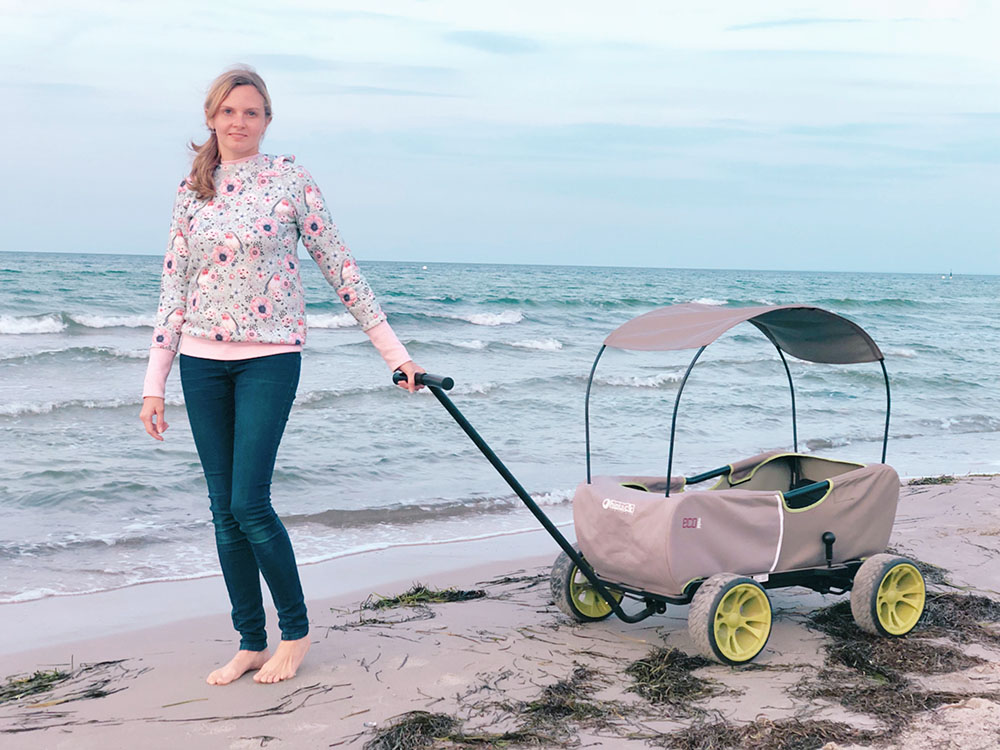 hauck eco mobil strand