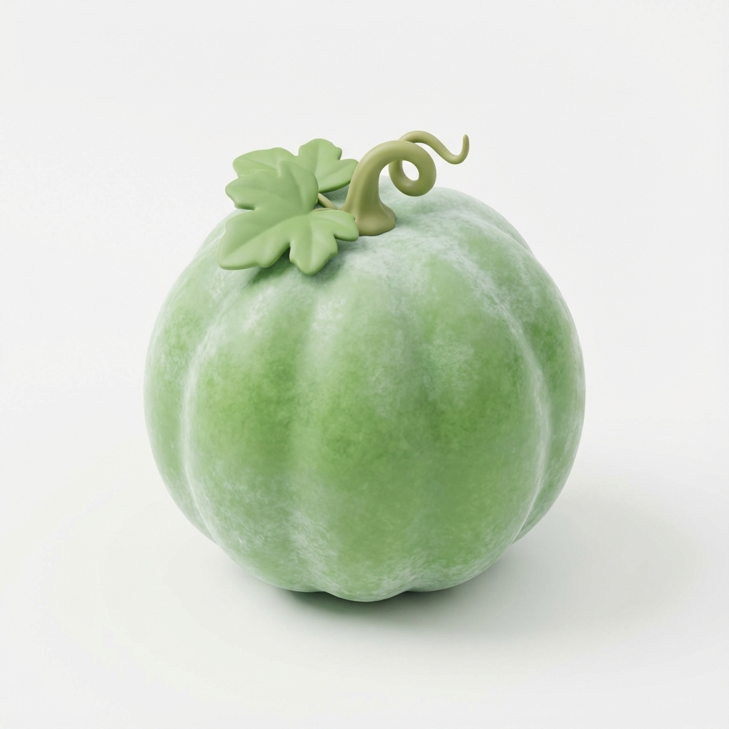 So groß wie ein Wintermelone