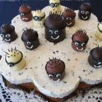 Mohrenkopf-Torte "Minions"